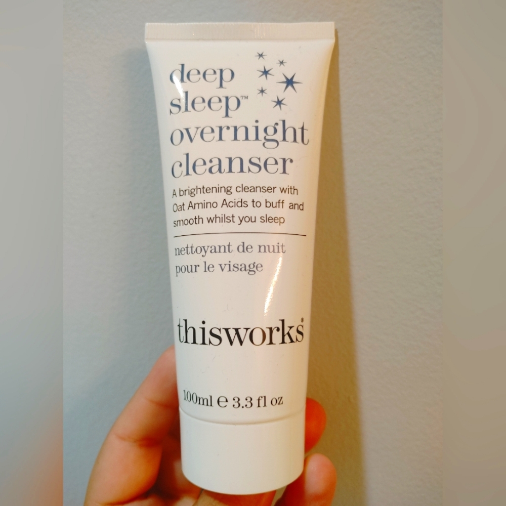 New: Thisworks Deep Sleep Overnight Cleanser